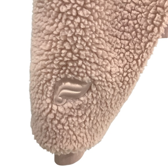 Fabletics Blush Hooded Sherpa Teddy Jacket Size S - Picture 4 of 9